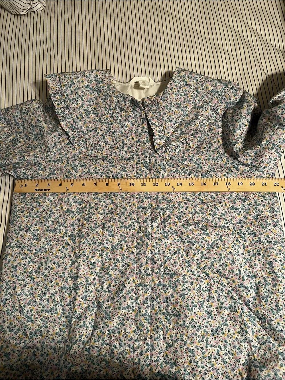 NWT H&M Floral Cotton Cottagecore Jacket, Size M